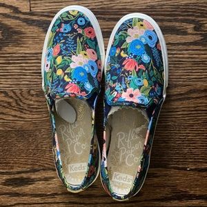 BNIB Keds x Rifle Paper Double Decker sz 7